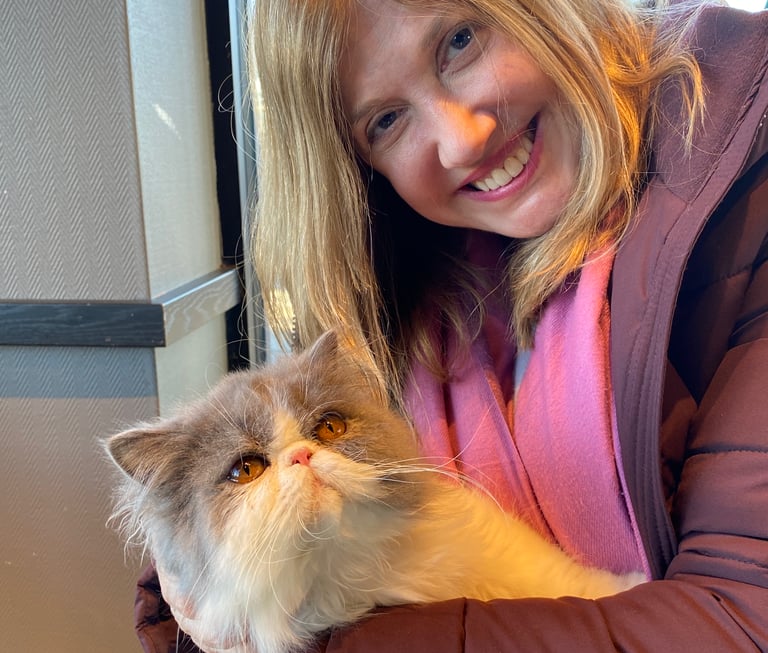 Nala on adoption day