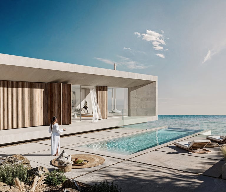 Luxus Neubau-Villa Nordzypern – Infinity-Pool und Meerblick