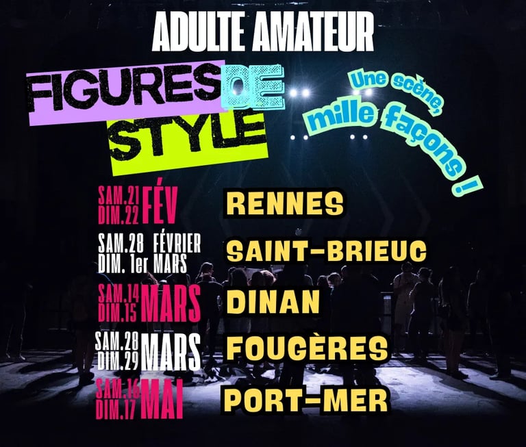 Stage Théâtre adulte Figures de Style