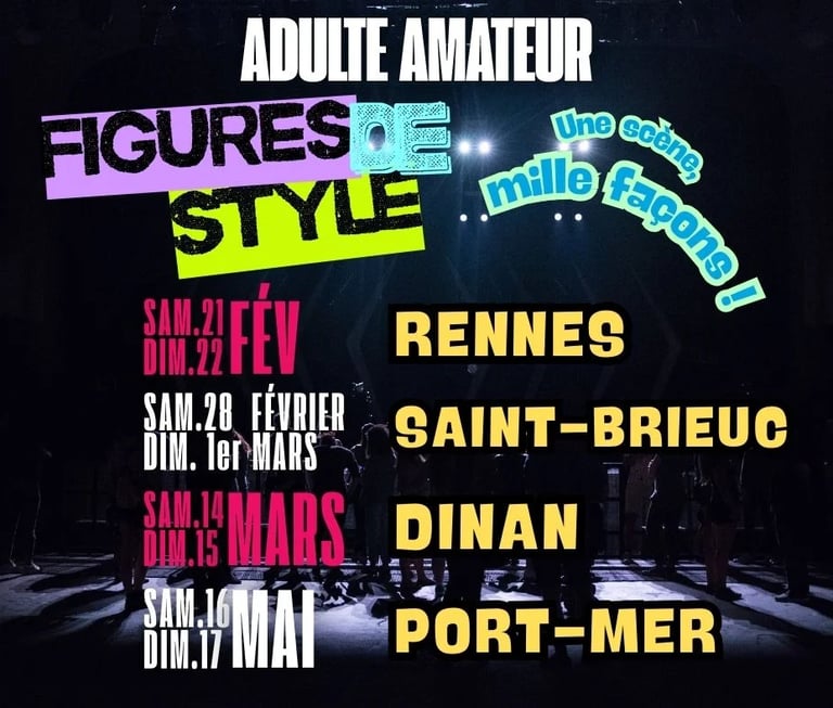 Stage Théâtre adulte Figures de Style