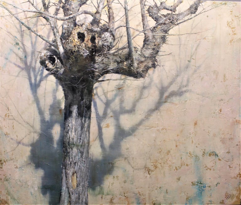 EL ARBOL DUPLICADO 60 X 73 CMS