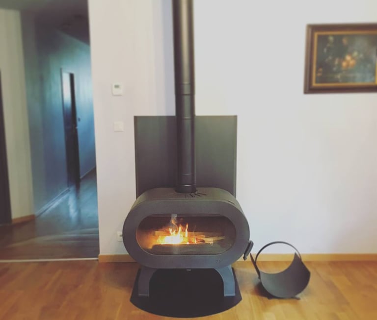 poêle à bois à Elven dans le Morbihan