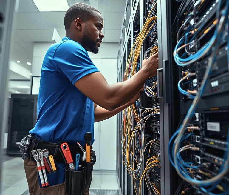 Tier III data center construction Southern California – McKnight veteran-owned contractor