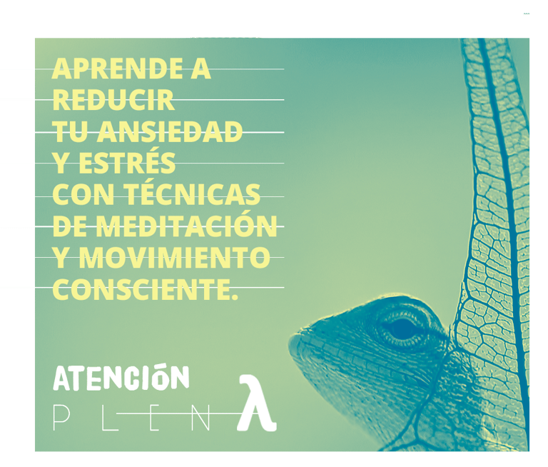 Aprende a recudir tu ansiedad y estrés con técnicas de meditación y movimiento consciente