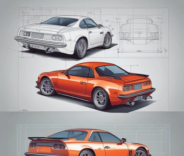 A workspace featuring a tablet and a laptop on a wooden desk. The tablet displays an online learning platform with various course thumbnails, while the laptop shows a coding environment with a colorful code editor. The setup suggests a focus on learning and coding.