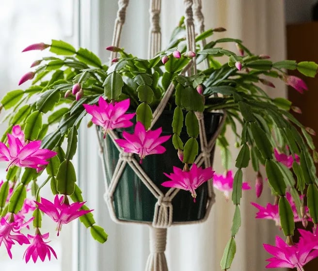 El cactus de navidad, la flor que dura generaciones