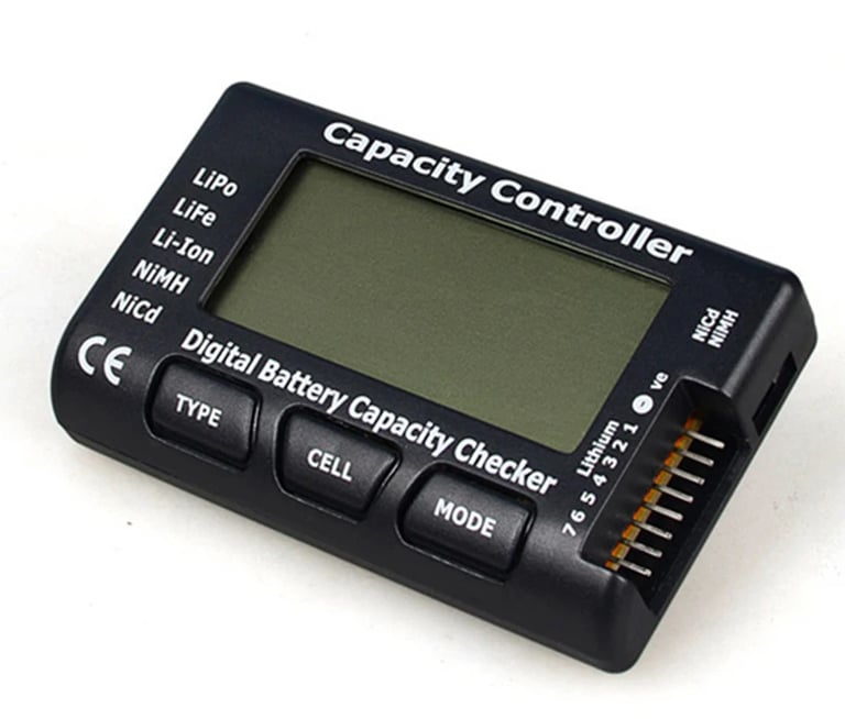 Testador e Indicador de Capacidade de Bateria