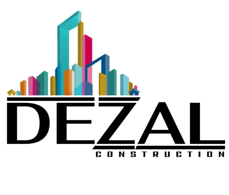 a city skyline with a colorful cityscapeople