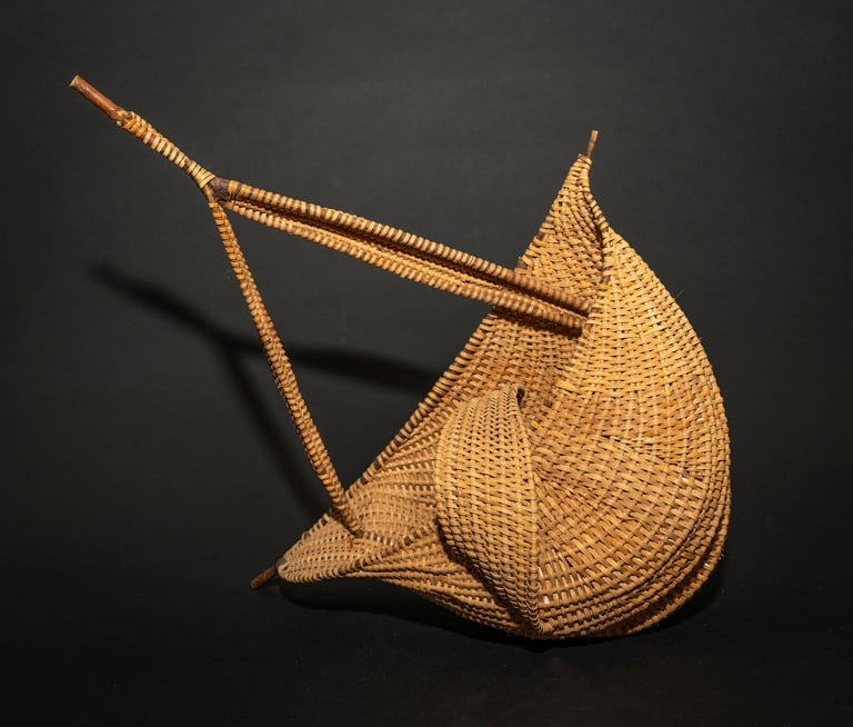 Number 15, 2007, cane, reed, willow