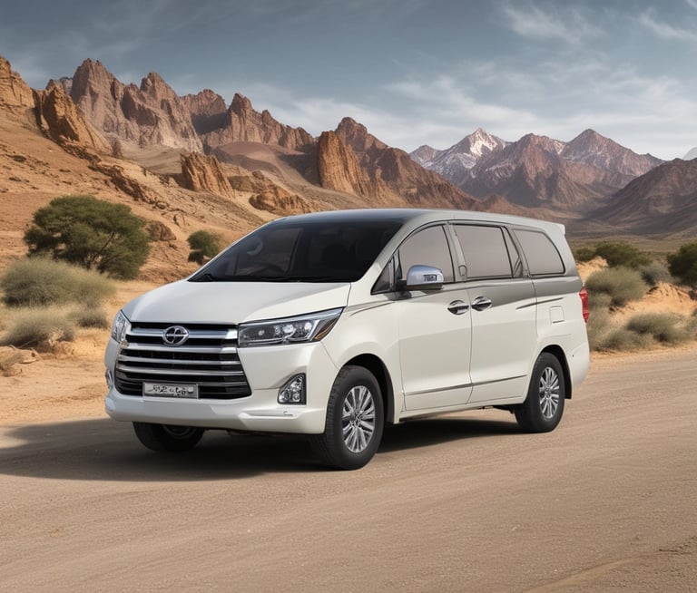 A luxury bus parked outside a hotel, ready to take corporate guests comfortably.