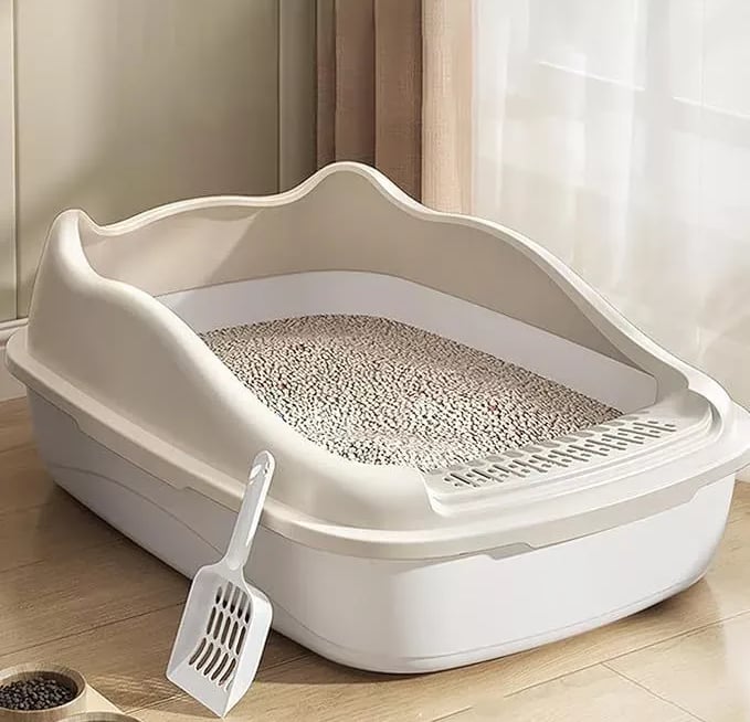 Caixa de Areia para Gatos com e Pá higiênica