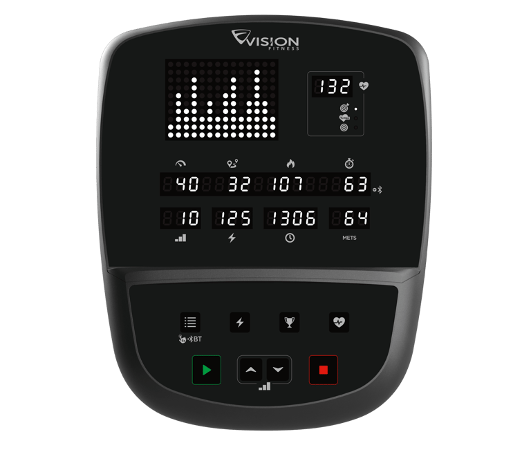 ecran velo dossier vision fitness Antilles