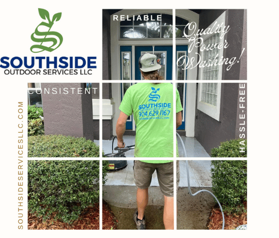 Residental pressure washing service in Jacksonville Fl