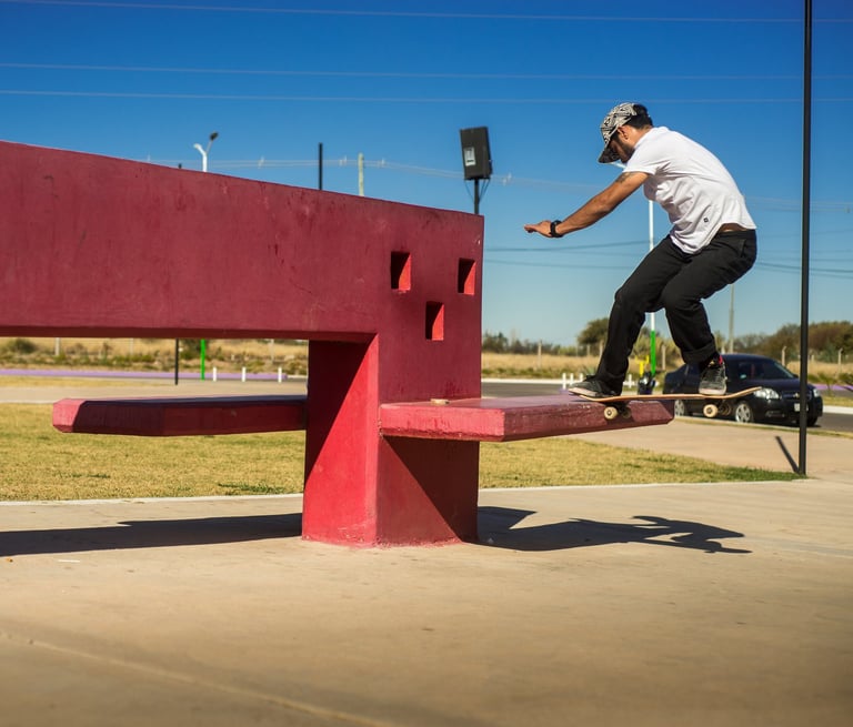 Carlos Paz, skateboarding, Bood skaterock