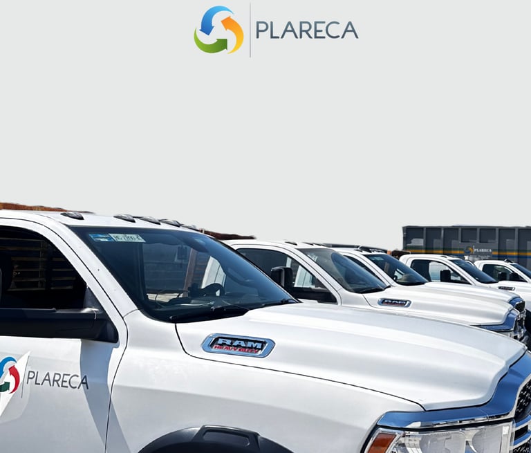 UNIDADES DE PLARECA PARA RECOLECCION DE RESIDUOS POST INDUSTRIALES PARA RECICLAJE 