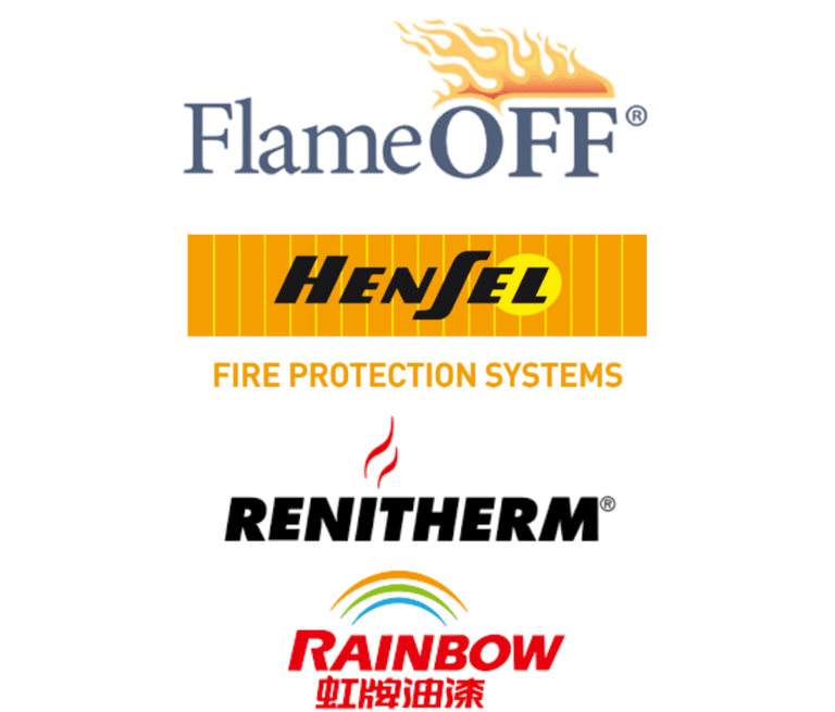 fire retardant coating applied on carpet flooring in offices