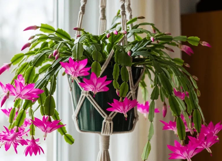 El cactus de navidad, la flor que dura generaciones