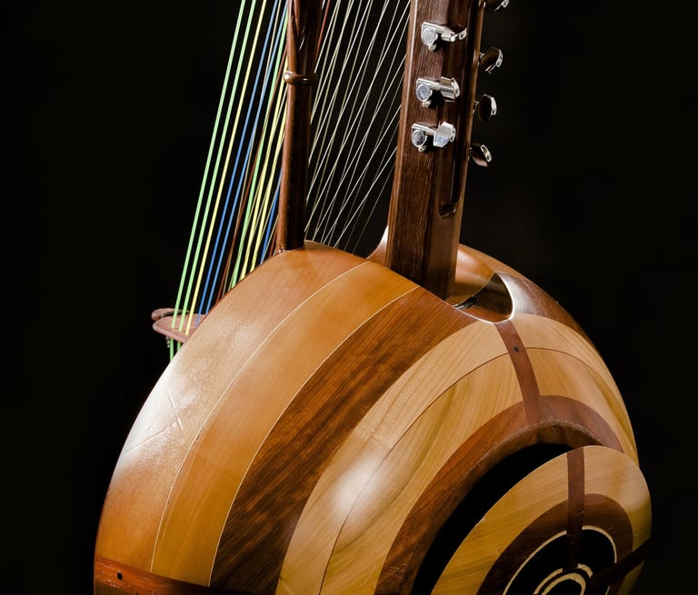 Kora 32 cordes tout en bois
