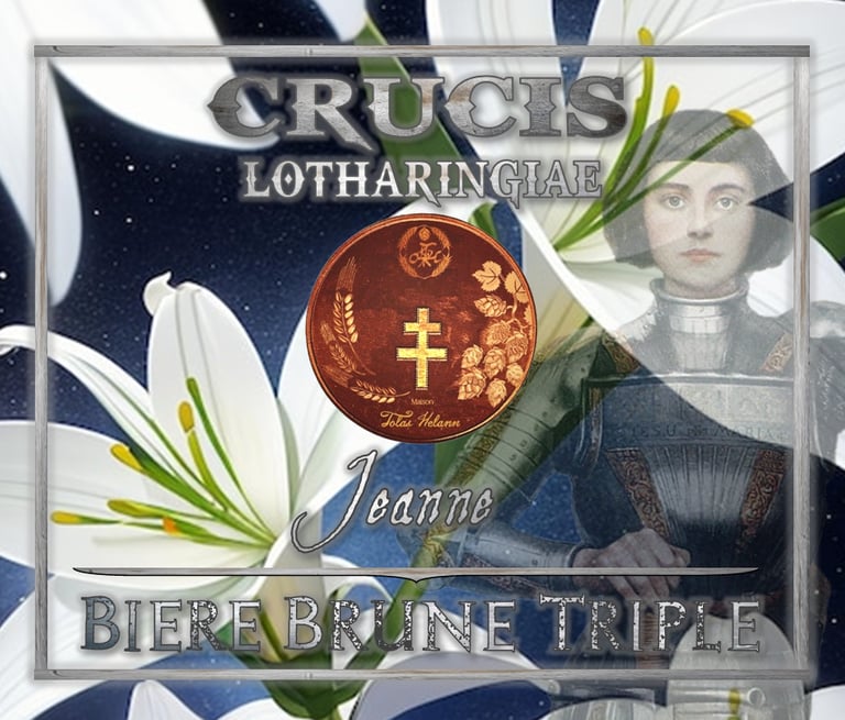 étiquette Crucis Jeanne