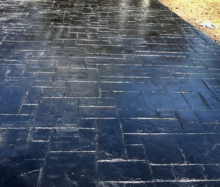 concrete columbia sc concrete stamped driveway