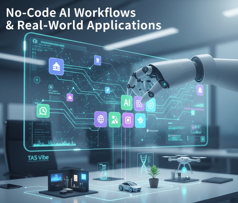 No-Code AI Workflows & Real-World Applications