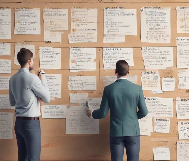 A floating, white, rounded square shape with a stylized 'B' logo and the word 'BAJAJ' on a dark blue background.