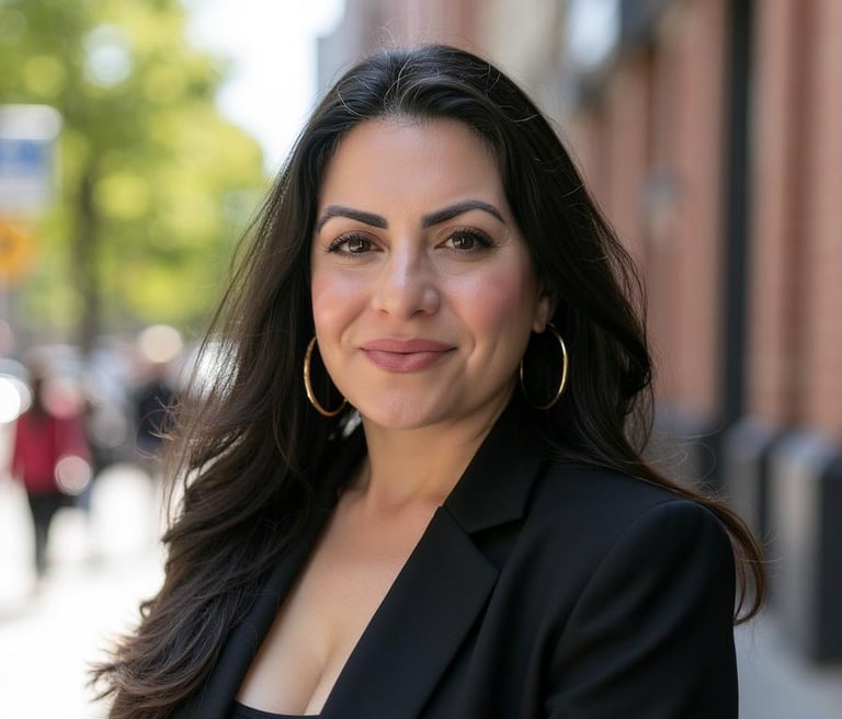 Headshot of Ericka Arias Bertani, founder of Gira Business Development