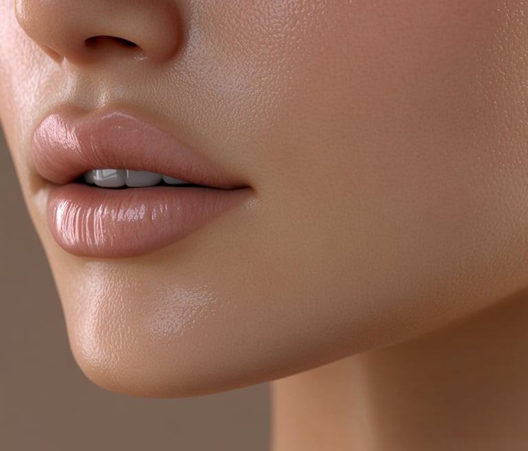 perefct chin profile