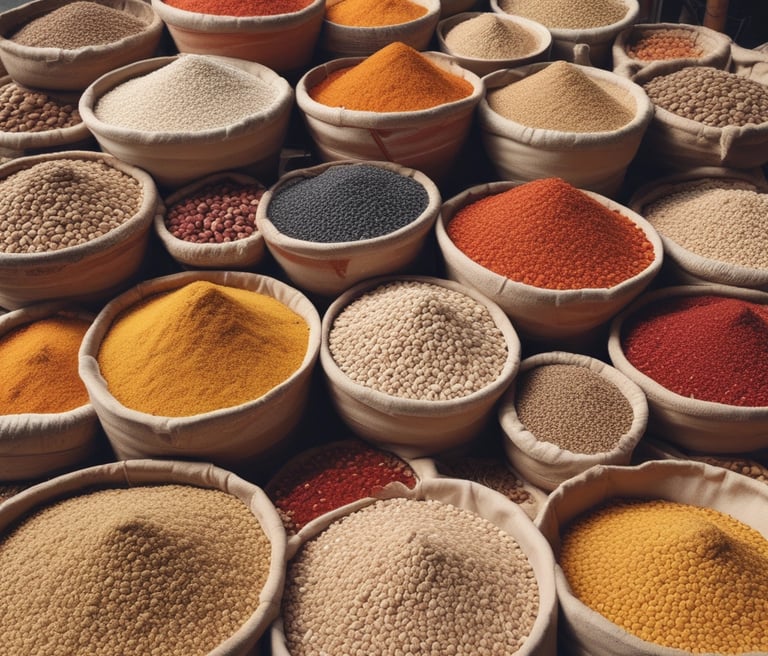A smiling farmer using a smartphone in a lush green field, symbolizing digital connection in rural India.