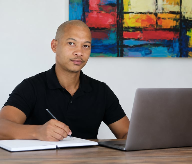Simeon Boutcher — AI educator and trainer for small business owners based in South Africa