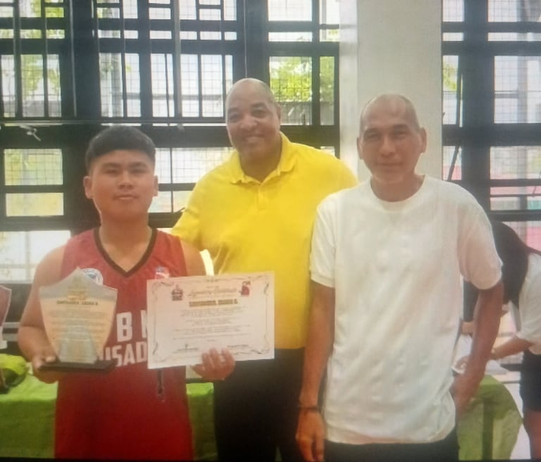 Crusader receives Award for being Strong in Faith and Strong in Sports