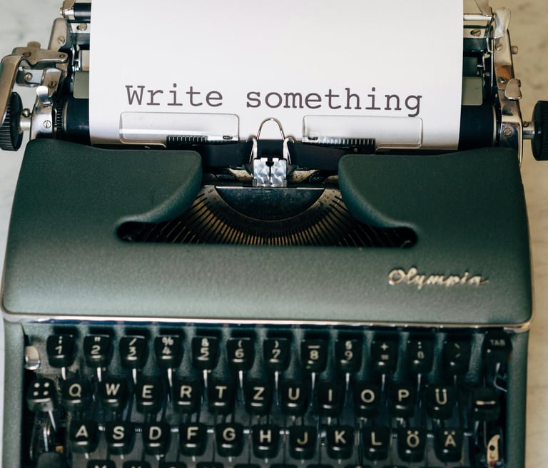 30 and 60 minute sessions to discuss plot, characters, agent querying, and writer's block.