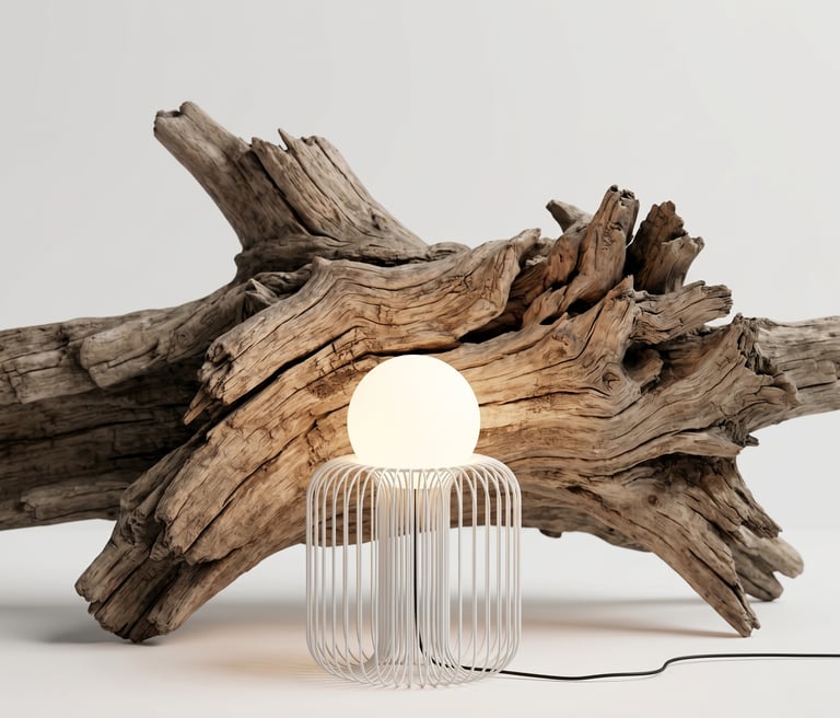 Halo Table Lamp by Aur Living – modern minimalist table lamp