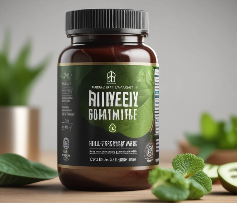 a close up of a jar of cream on a bed