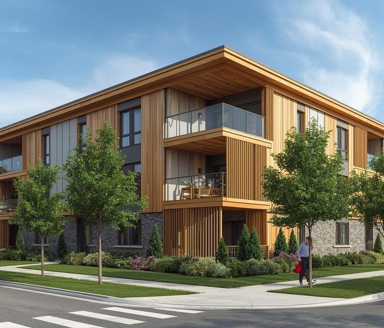 Immeuble neuf en région parisienne