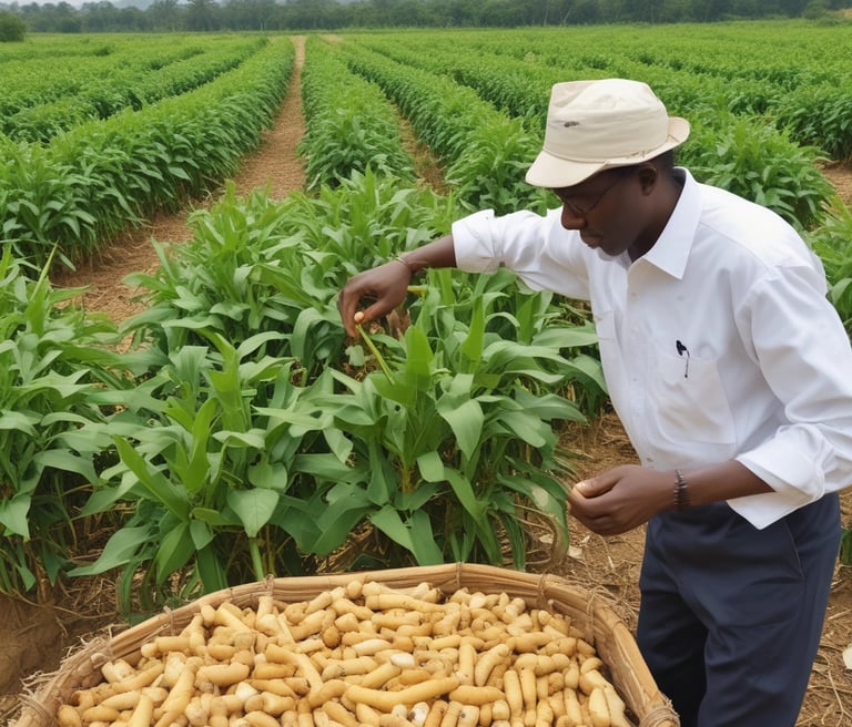 A panoramic view of a vibrant copper mine surrounded by lush green hills.