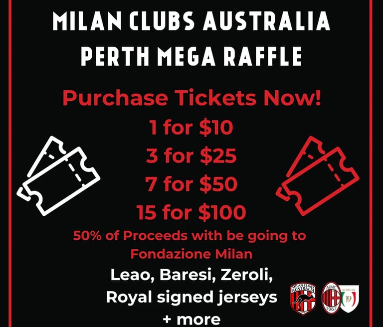 perth mega raffle