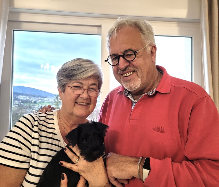 Violette et sa famille