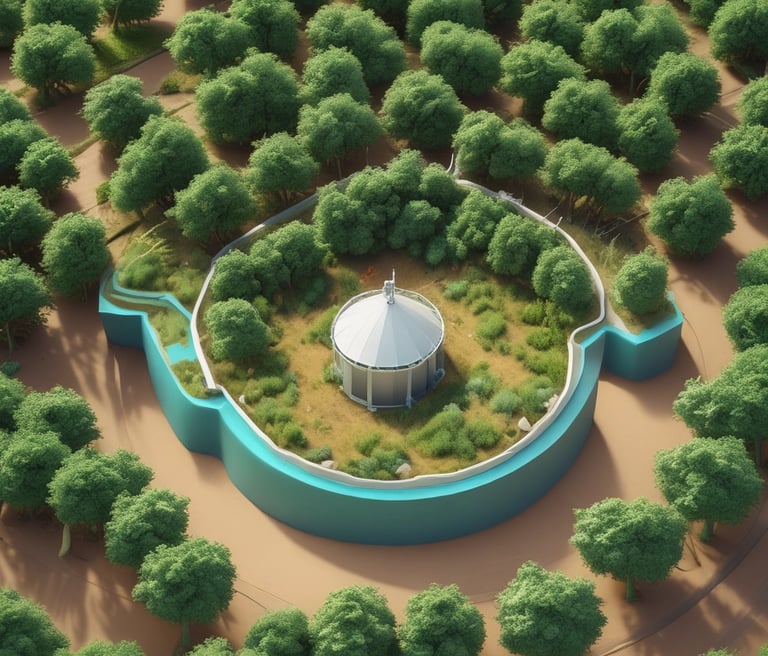 A visual representation of innovative biotechnology solutions.