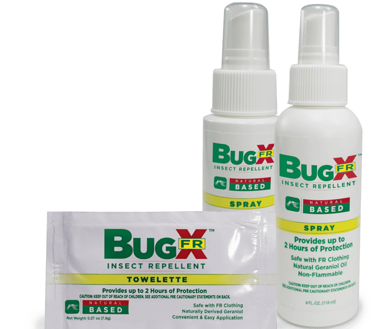 Bug X FR Insect Repellent Towelette and Spray
