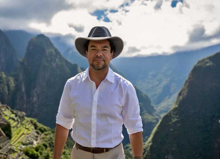 Local Expert at Machu Picchu