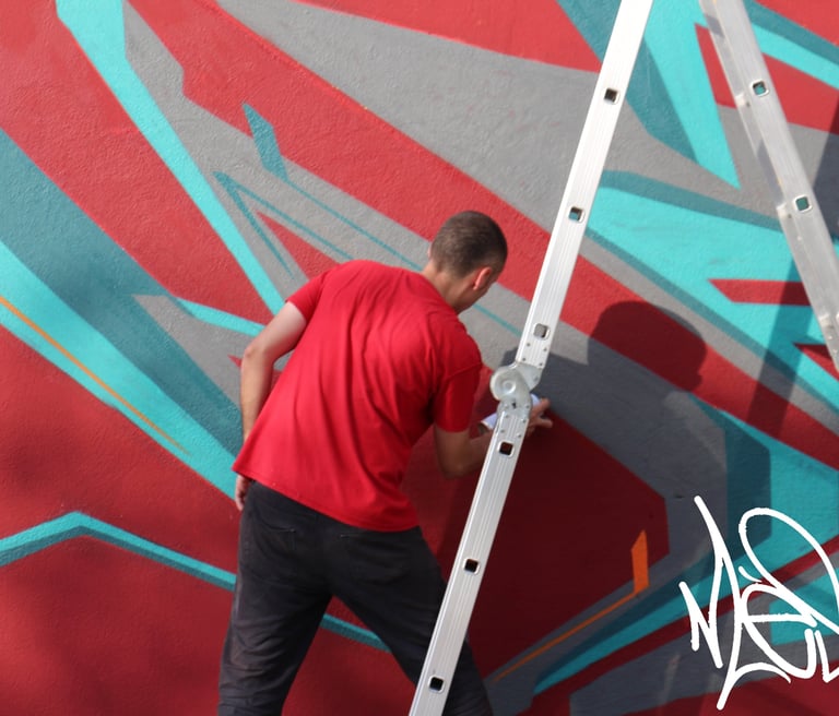 Mes Ink, graffiti letters, barcelona