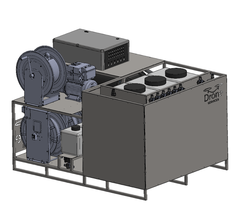 Swiss Drone Services Plovimo įranga