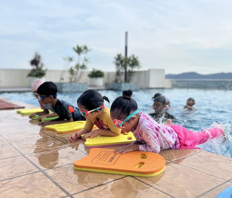 blues ventures kids swimming