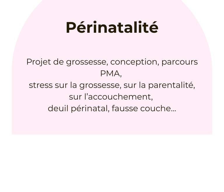Public Kinésiologie - périnatalité