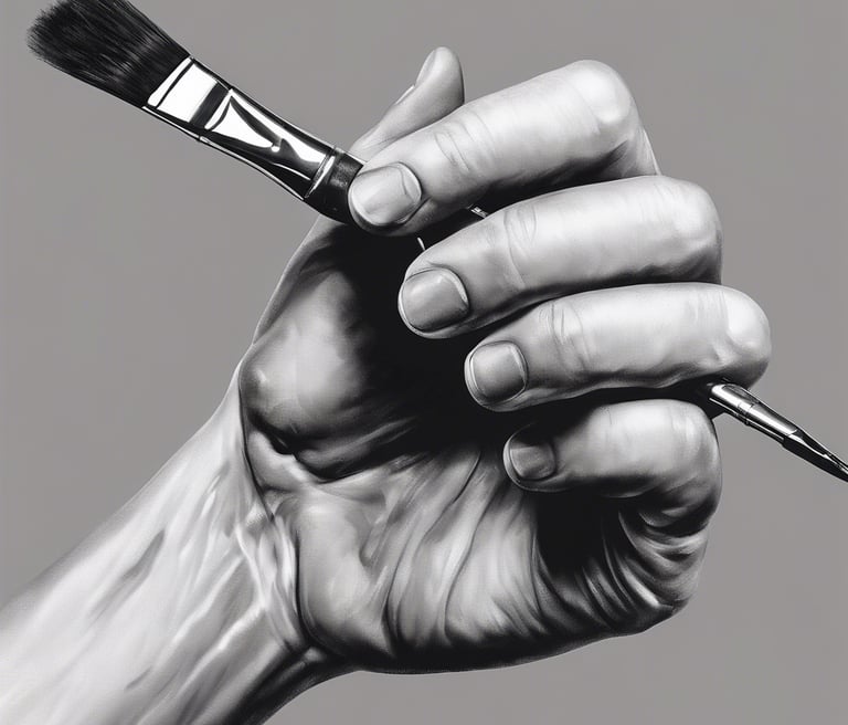 pincel ilustrado