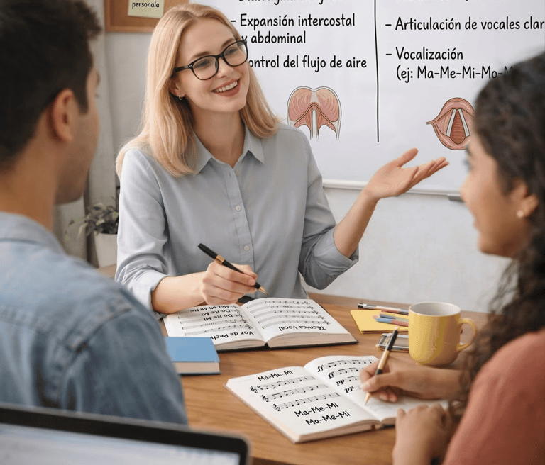 Clases de Tecnica Vocal online