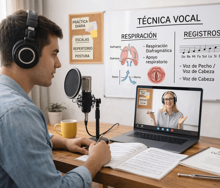 Clases de Canto Online