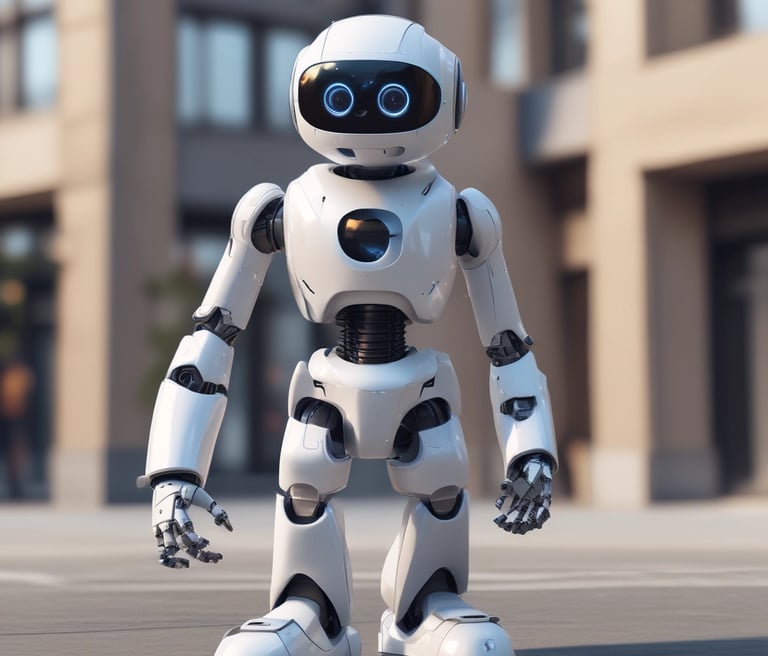 A team of professionals collaborating over high-tech devices in a modern office setting.