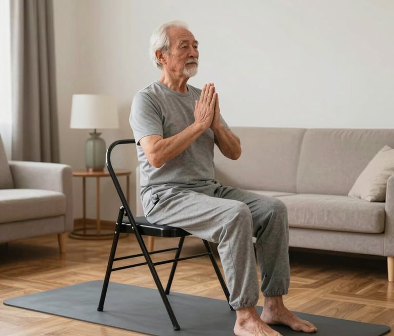 A happy person tying their running shoes outdoors, ready for a healthy walk.